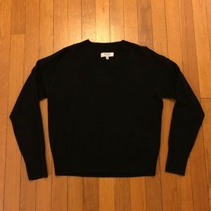 Madewell cashmere black sweater